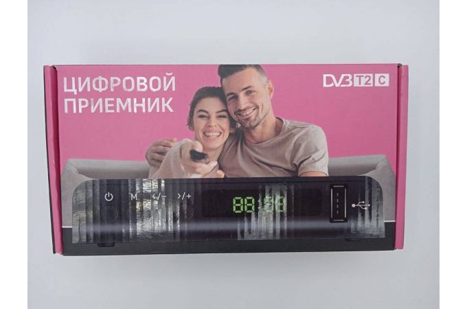 ТВ ресивер DVB-T2/C Орбита OT-DVB04 (Wi-Fi) (УЦЕНКА! ПОСЛЕ РЕМОНТА)