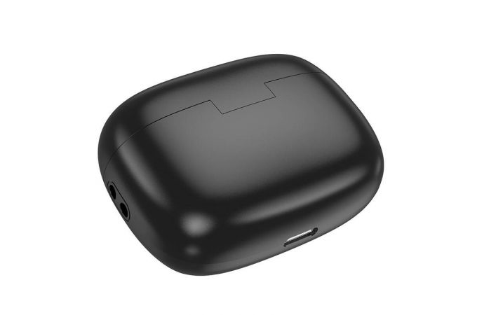 Наушники вакуумные беспроводные HOCO EQ20 Rhyme true wireless ANC+ENC noise reduction BT headset Black