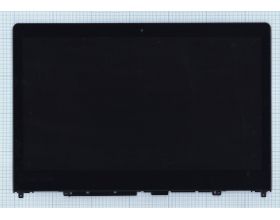 Модуль (матрица + тачскрин) Lenovo Flex 4 14 черный с рамкой