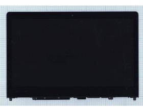 Модуль (матрица + тачскрин) Lenovo Flex 4 14 черный с рамкой