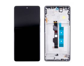 Дисплей для Xiaomi Redmi Note 13 Pro 4G (23117RA68G) в сборе с тачскрином + рамка (черный) org