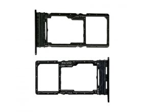 Держатель SIM для Samsung A175F Galaxy A17 4G Черный