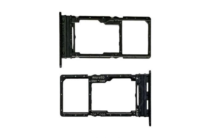 Держатель SIM для Samsung A175F Galaxy A17 4G Черный