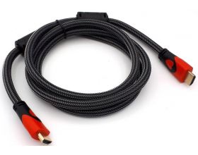 Кабель HDMI (папа - папа) 1,5 м (V1.4) cooper красный