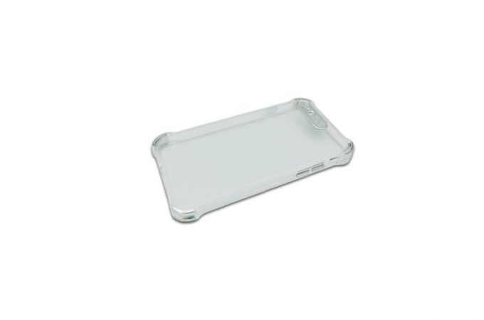 Чехол для iPhone 7/8 AUTO FOCUS прозрачный (серебристый)