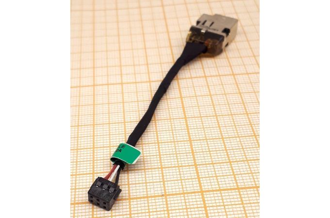 Разъем питания для ноутбука HP 15 series с кабелем (13-й тип) 7см