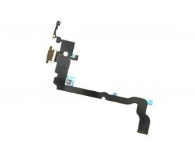 Шлейф для iPhone XS Max с разъемом зарядки (золото)