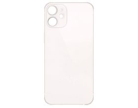 Заднее стекло для iPhone 12 mini (белый) легкая установка