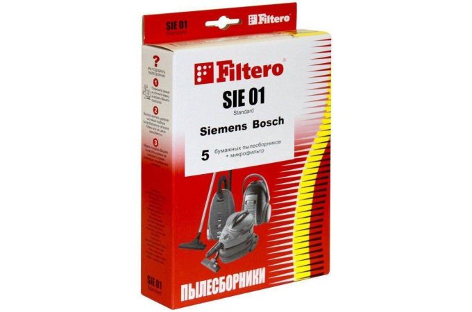 Мешки-пылесборники FILTERO SIE 01 (5) Standard