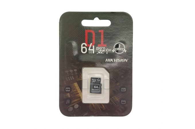 Карта памяти SDXC HIKVISION (64Gb, U1)