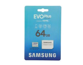 Карта памяти microSDHC Samsung EVO Plus (64Gb,U1)