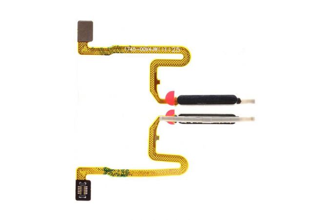 Шлейф для Xiaomi Redmi Note 10 Pro 4G сканер отпечатка пальца (черный) org