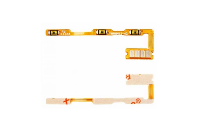 Шлейф для Xiaomi Redmi Note 12 4G (23021RAA2Y) на кнопки громкости + включения org