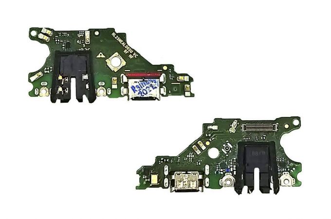 Шлейф для Huawei Mate 20 Lite с разъемом зарядки + разъем гарнитуры (плата) HQ