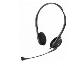 Наушники мониторные проводные Genius HS-200C (черный)