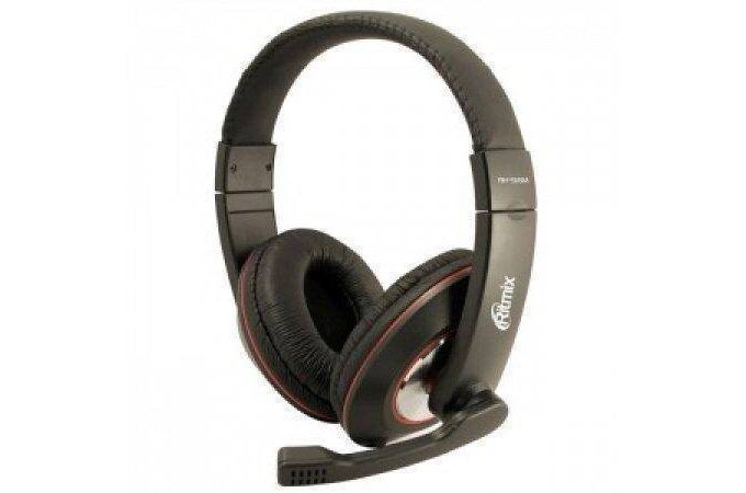 Наушники мониторные проводные Ritmix rh-516M (черный)