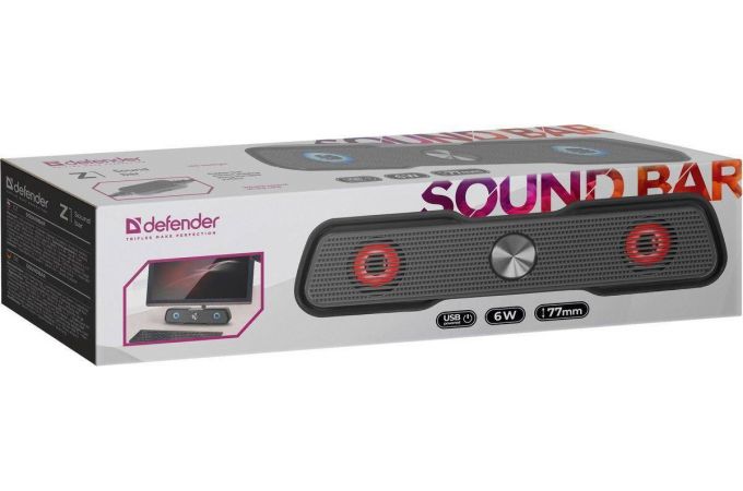 Колонка-саундбар Defender Z1 (черный)
