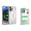 Чехол для iPhone 14 Pro Max (6.7) HOCO Magnetic series тонкий (прозрачный)