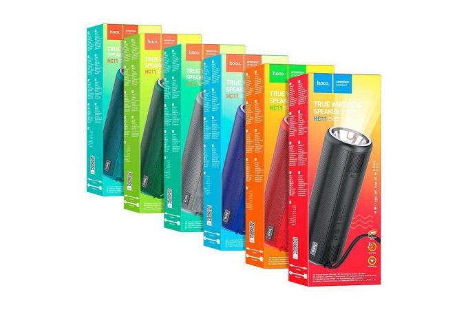 Портативная беспроводная колонка HOCO HC11 Bora sports BT (серый)
