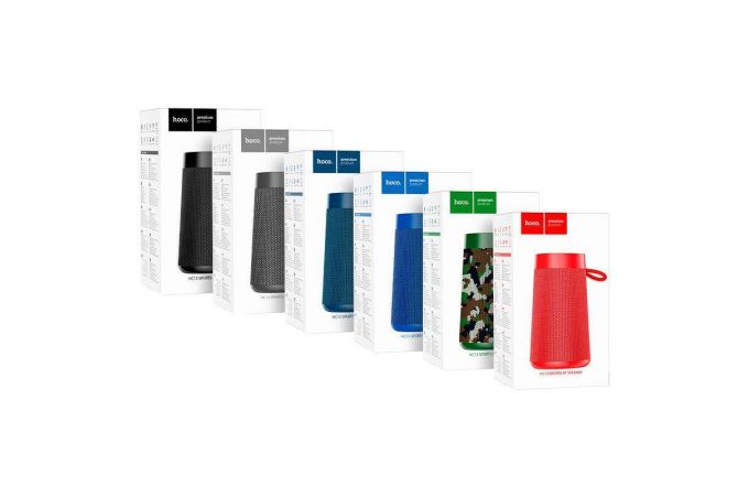 Портативная беспроводная колонка HOCO HC13 sports BT (красный)