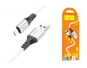 Кабель USB - MicroUSB HOCO X86 (белый) 1м