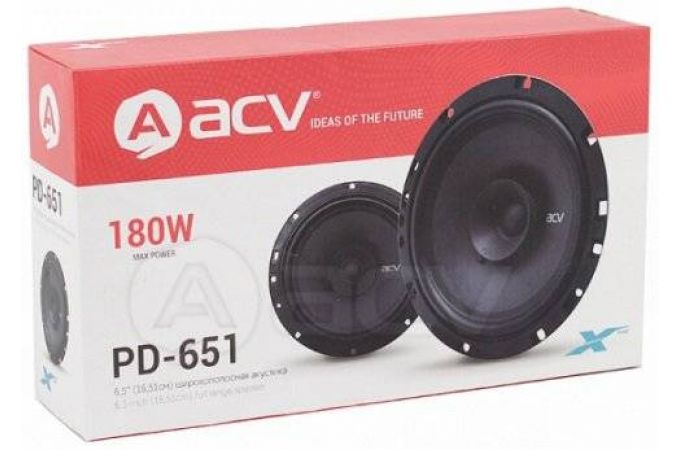 Автомобильная акустика ACV PD-651 16.5см,широкополосная,60Вт
