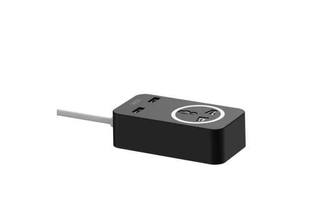 Сетевое зарядное устройство 2USB XO WL01 universal Charger Black