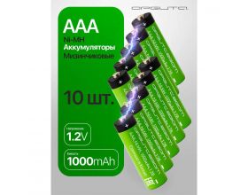 Аккумулятор Орбита AAA R3 PREMIUM (1000mAh,Ni-MH,1.2V) (УПАКОВКА 10шт)