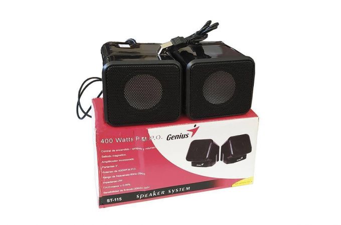 Акустическая система 2.0 Genius ST115 (пит. USB) (черный)