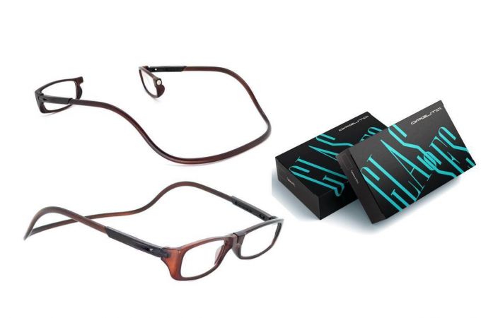 Очки увеличительные Орбита OT-INL75 Коричневые (+2.0) (УПАКОВКА 5ШТ)