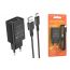Сетевое зарядное устройство USB + кабель Type-C BOROFONE BA68A Glacier (черный)