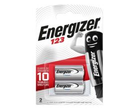 Батарейка алкалиновая Energizer CR123/2BL (цена за блистер 2 шт)