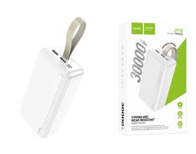 Универсальный дополнительный аккумулятор Power Bank HOCO J91B (30000 mAh) (белый)