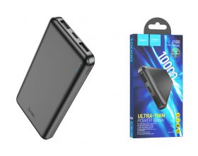 Универсальный дополнительный аккумулятор Power Bank HOCO J100 (10000 mAh) (черный)