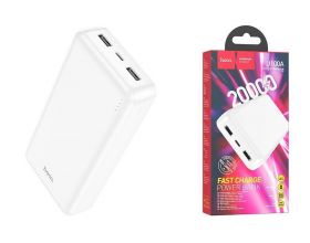 Универсальный дополнительный аккумулятор Power Bank HOCO J100A (20000 mAh) (белый)