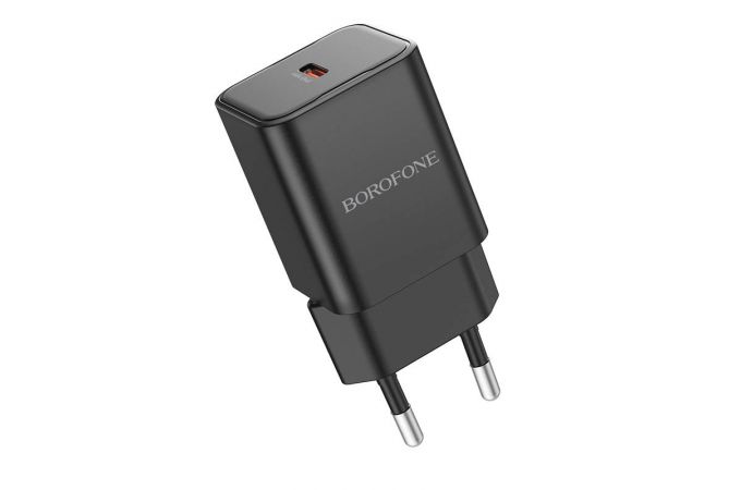 Сетевое зарядное устройство USB-C BOROFONE BN13 Safety PD30W (черный)