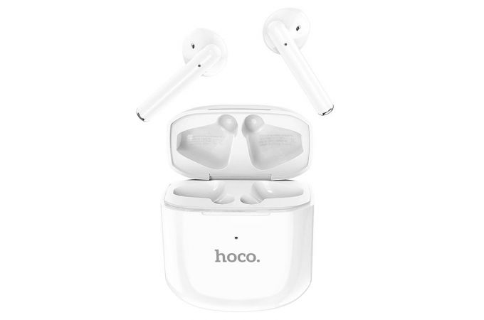 Наушники вакуумные беспроводные HOCO EW19 Plus Delighted true wireless stereo headset Bluetooth (белый)