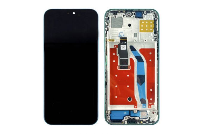 Дисплей для Huawei Honor X8b (LLY-LX1) в сборе с тачскрином + рамка (зеленый) org