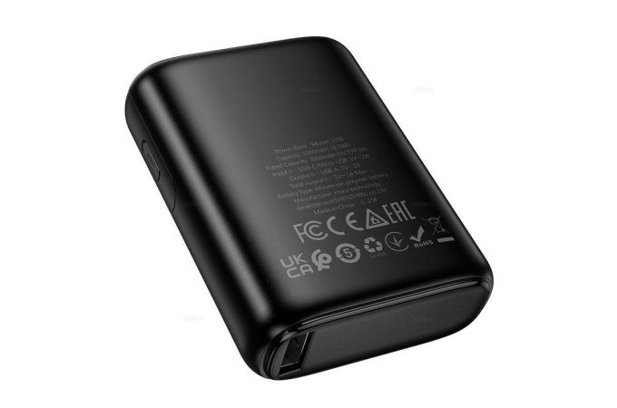 Универсальный дополнительный аккумулятор Power Bank HOCO J158 5000mAh (Черный)