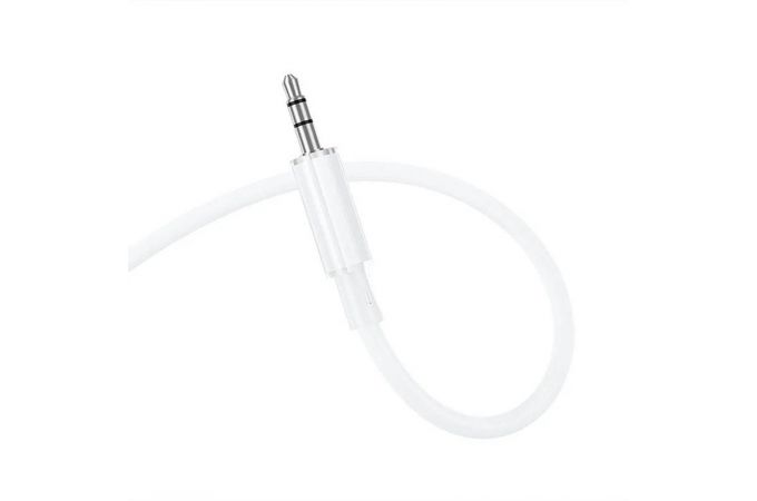 Кабель аудио AUX - Type-C BOROFONE BL21 (штекер Type-C - штекер AUX) Lemon digital audio conversion cable (белый)