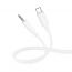 Кабель аудио AUX - Type-C BOROFONE BL21 (штекер Type-C - штекер AUX) Lemon digital audio conversion cable (белый)
