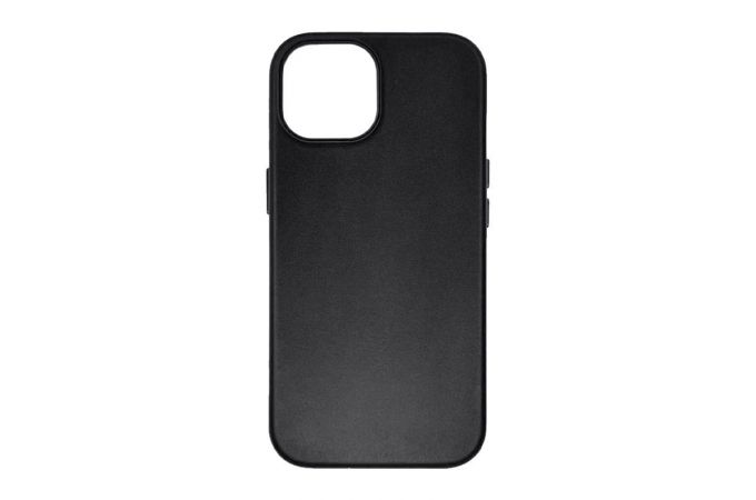 Чехол для iphone 16 Pro Max Apple Leather Case (Черный)