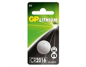 Батарейка литиевая GP CR2016/1BL ( цена за блистер 1 шт)