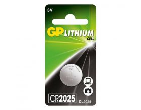 Батарейка литиевая GP CR2025/1BL (цена за блистер 1 шт)