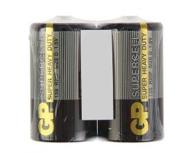 Батарейка солевая GP R14/2SH Supercell (цена за спайку 2 шт)