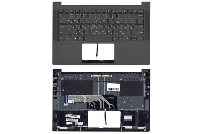 Клавиатура для ноутбука Lenovo IdeaPad Yoga Slim 7-14IIL05 топкейс черный