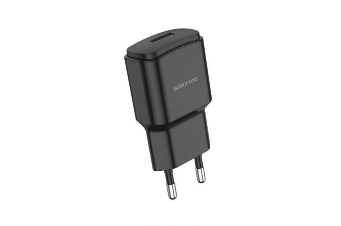 Сетевое зарядное устройство USB + кабель Type-C BOROFONE BA48A Orion 2100 mAh (черный)