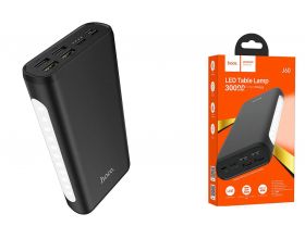 Универсальный дополнительный аккумулятор Power Bank HOCO J60 (30000 mAh) (черный)