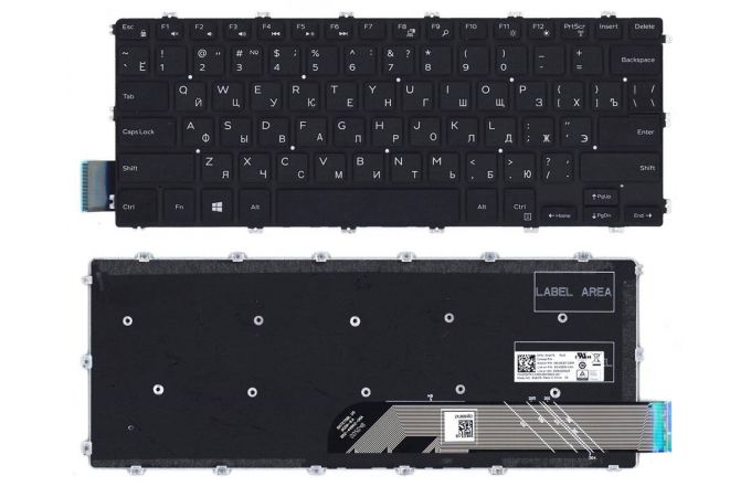 Клавиатура для ноутбука Dell Latitude 3400 (6CY26) черная