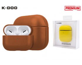 Чехол для наушников K-DOO LUXCRAFT+ AirPods PRO (Brown)